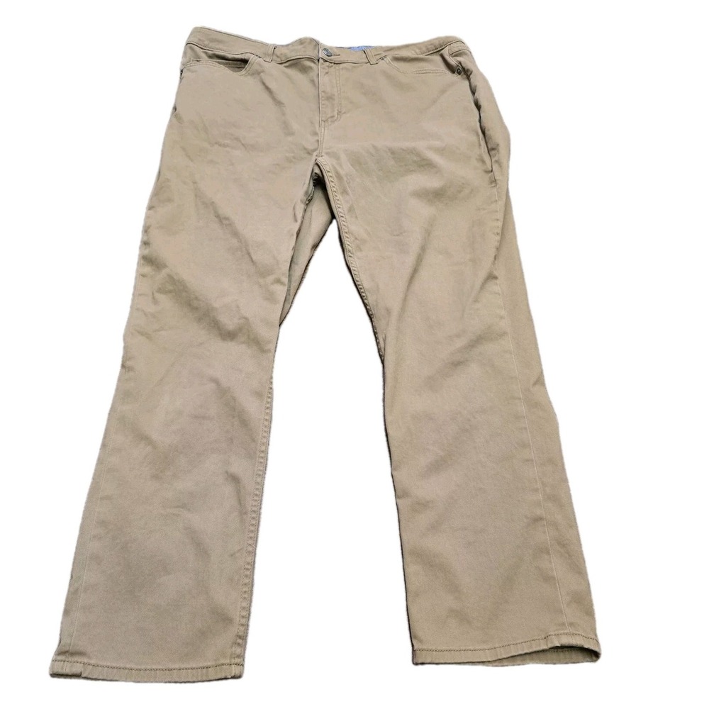GAP Pants Mens 40x30 Khaki Brown 5-Pocket Chino Stretch Straight GP005971